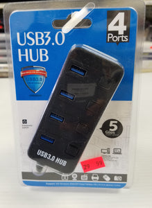 USB 3.0 5 Gbps 4-Port Hub - New - Razzaks Computers - Great Products at Low Prices