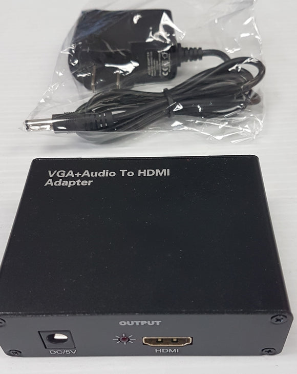 VGA +RL Audio signal to HDMI Converter - New - Razzaks Computers - Great Products at Low Prices