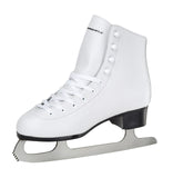 Winnwell White Figure Skates Youth Size US 7, UK 6, EU 39, 25.95 CM  Blade 10 - Display Model